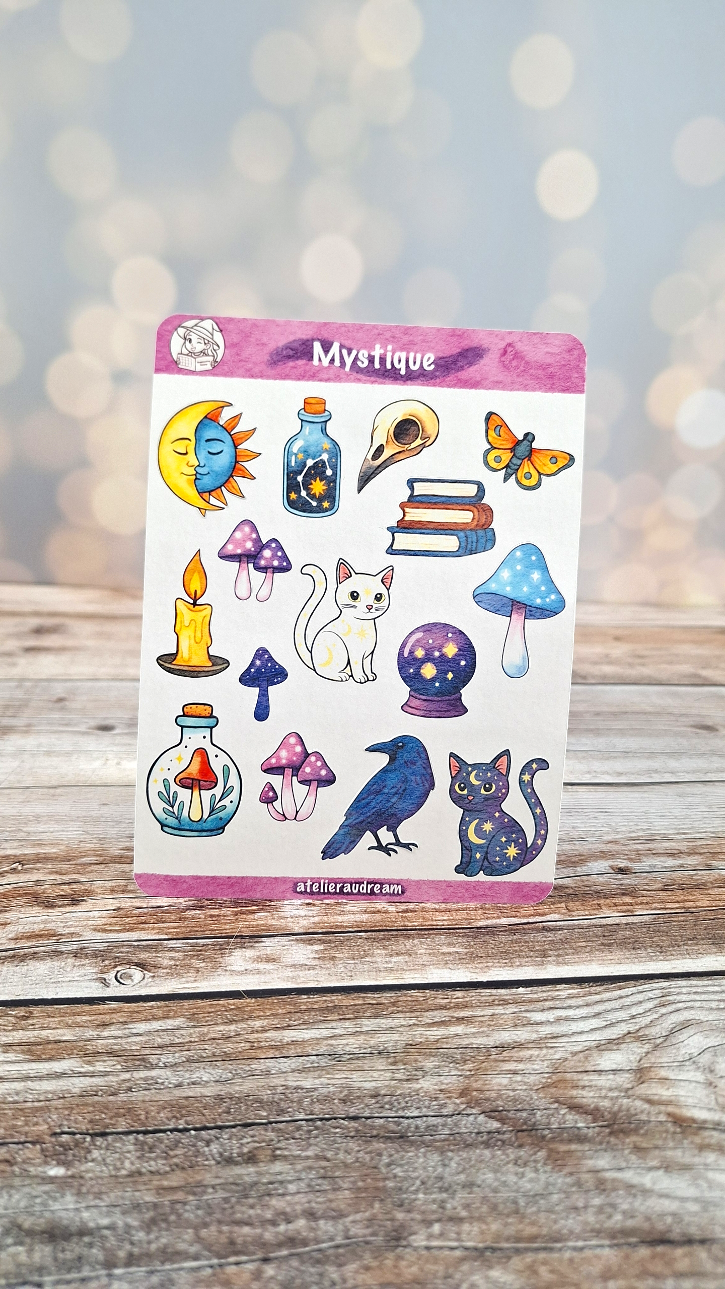 Planche de Stickers - Mystique 🔮