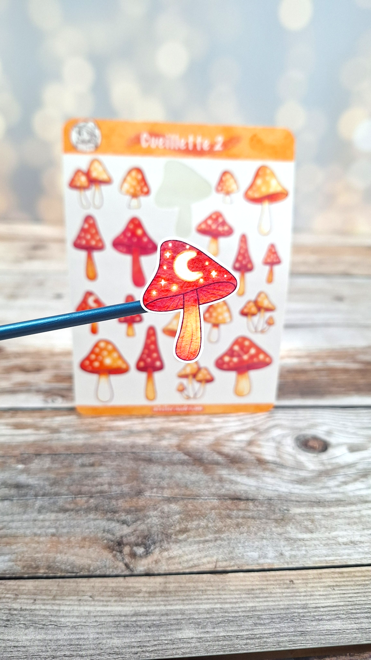 Planche de Stickers - Cueillette 2 🍄🍂