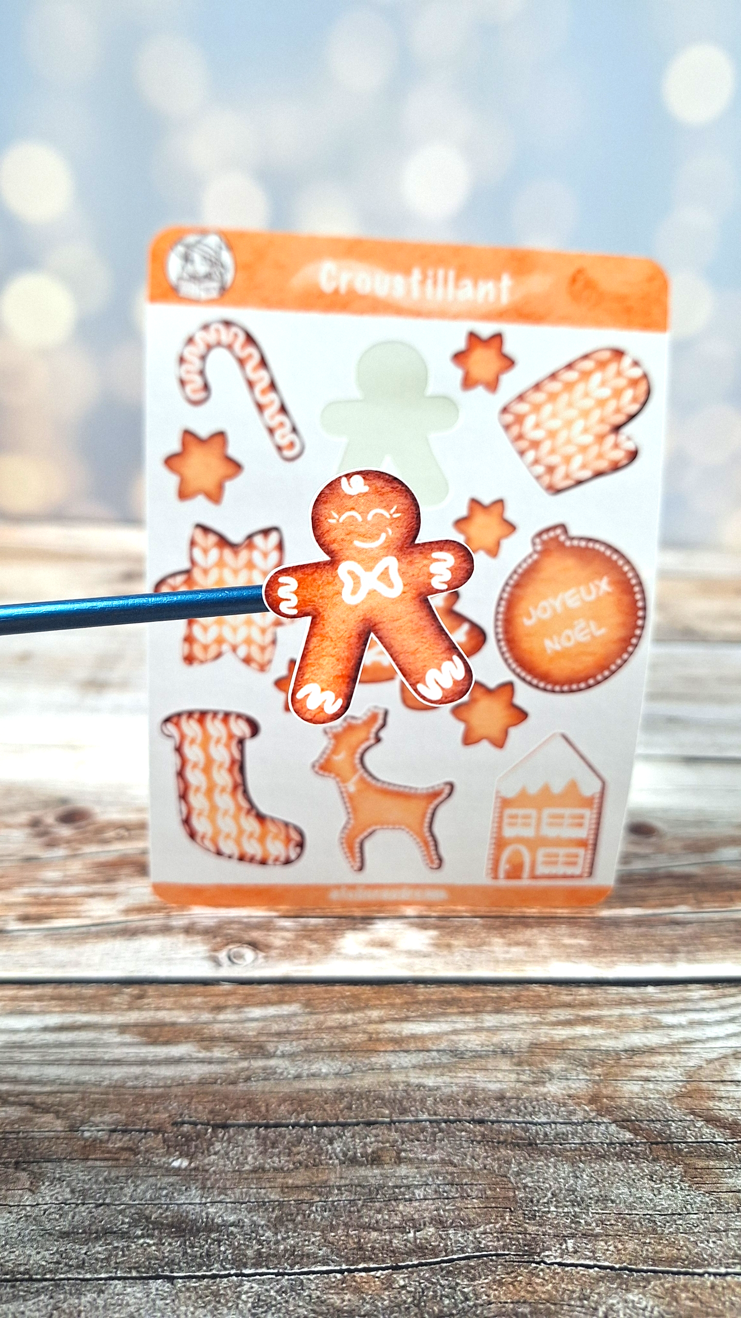 Planche de Stickers - Croustillant 🍪