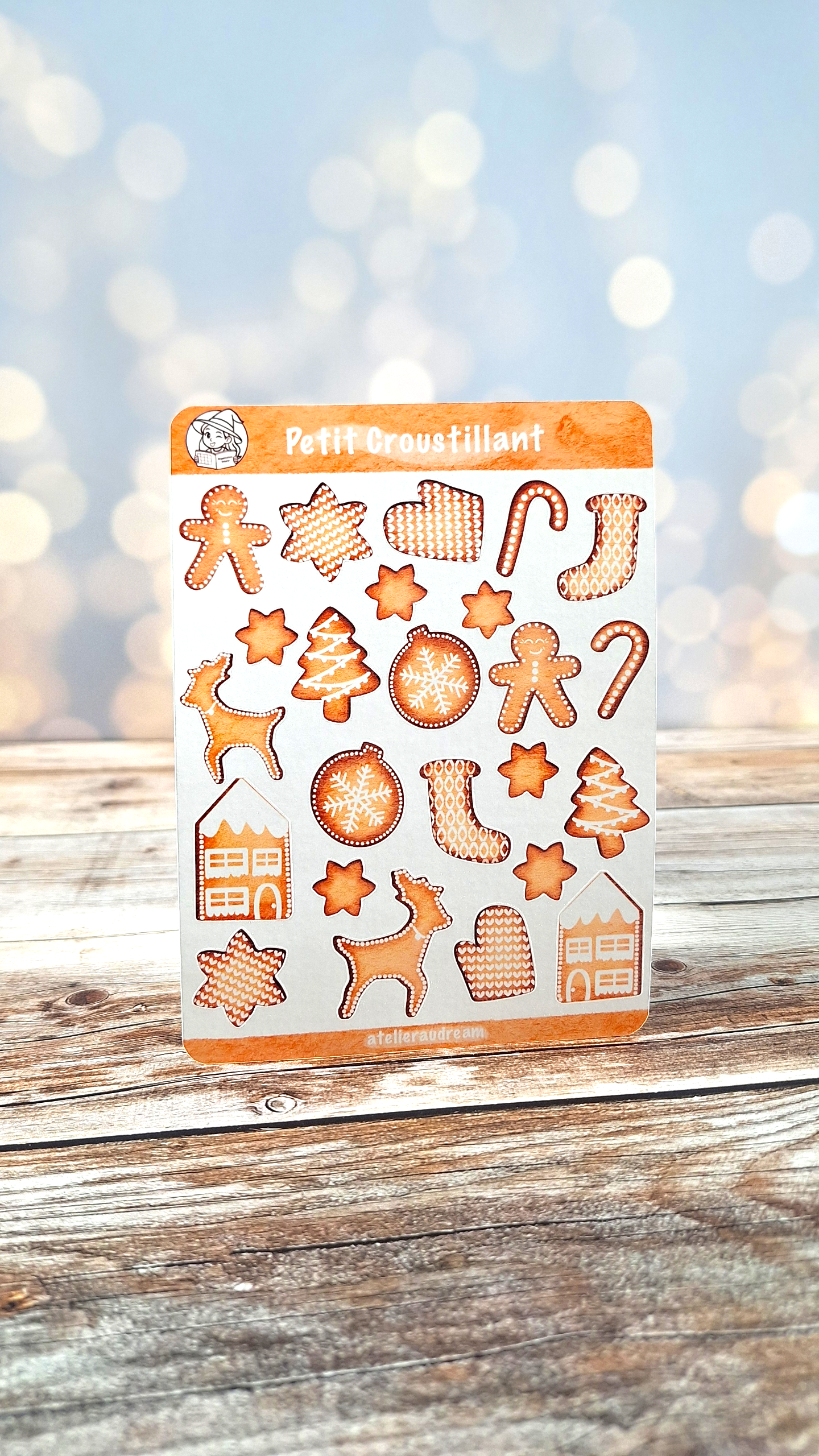 Planche de Stickers - Petit Croustillant 🍪