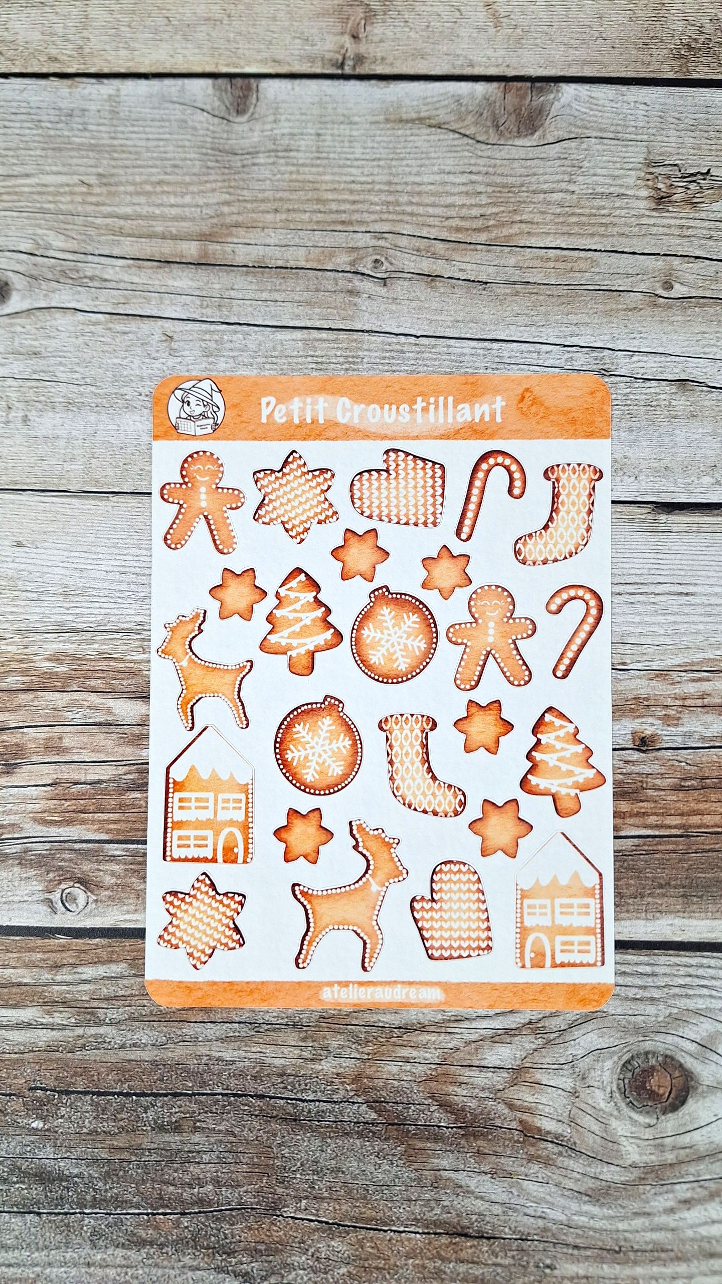 Planche de Stickers - Petit Croustillant 🍪