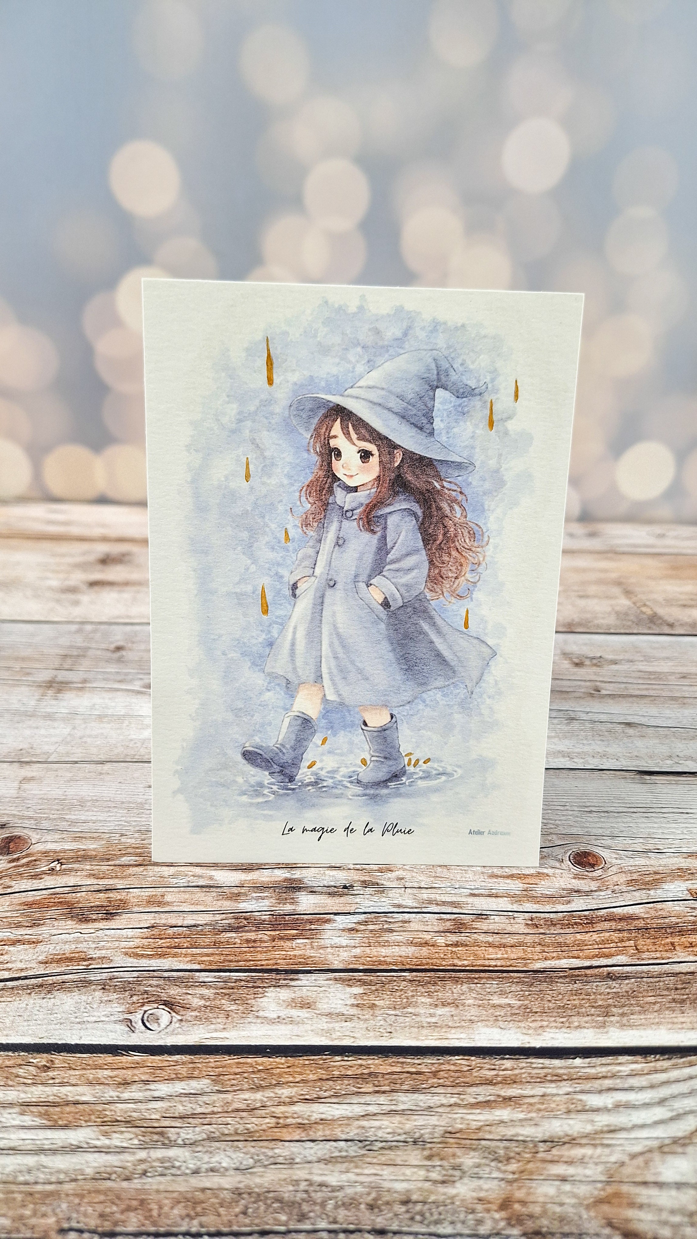 Illustration - La Magie de la Pluie 🌧️