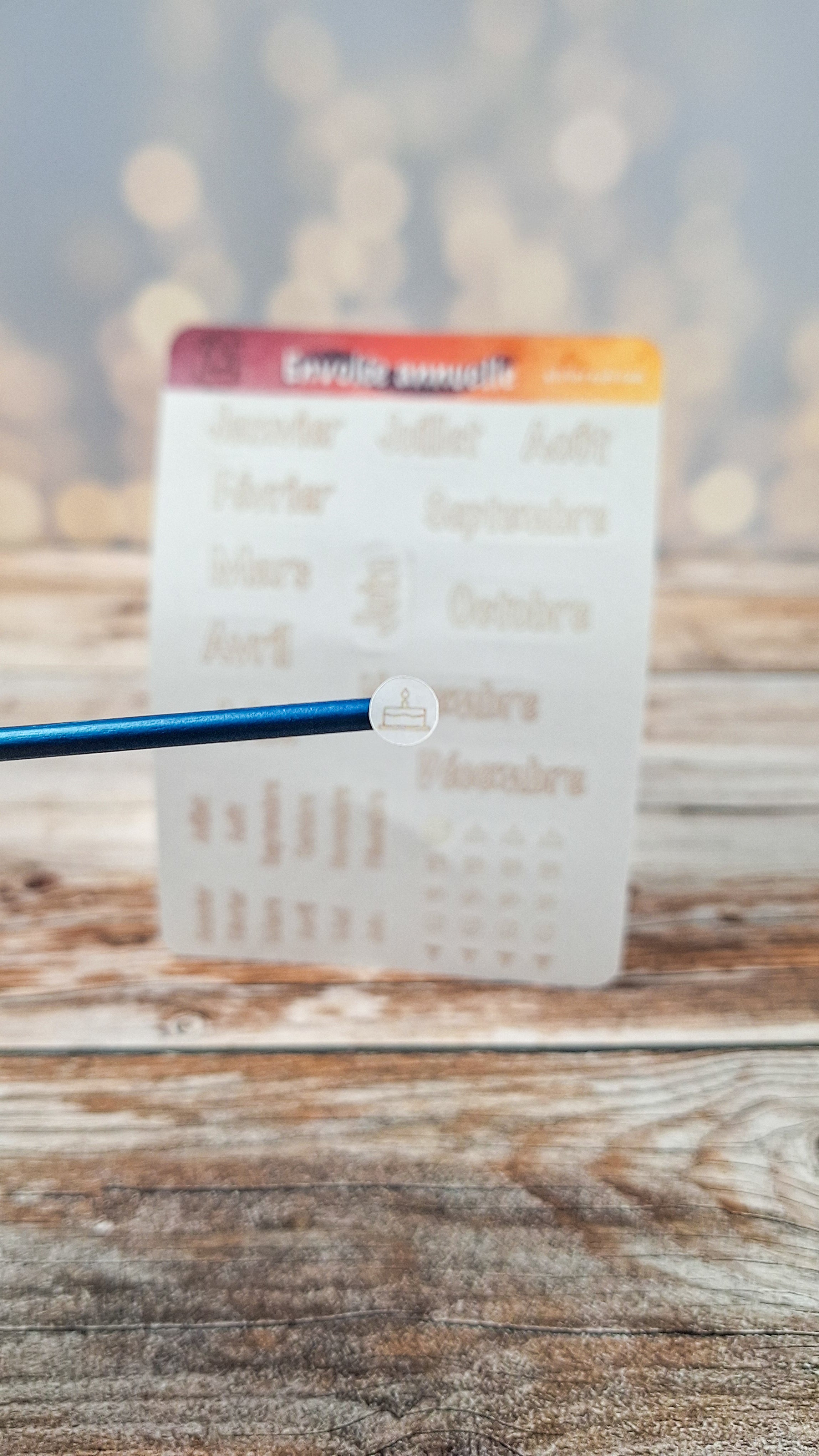 Planche de stickers - Envolée annuelle ✨